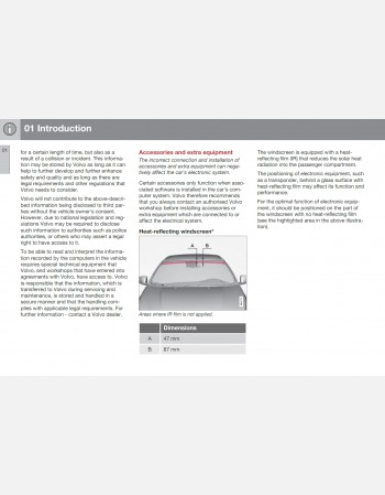 2015 volvo s80 owners manual lhd&rhd